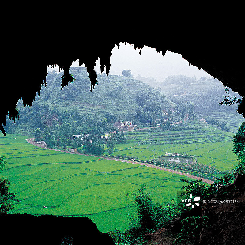 四川僰人悬棺图片素材