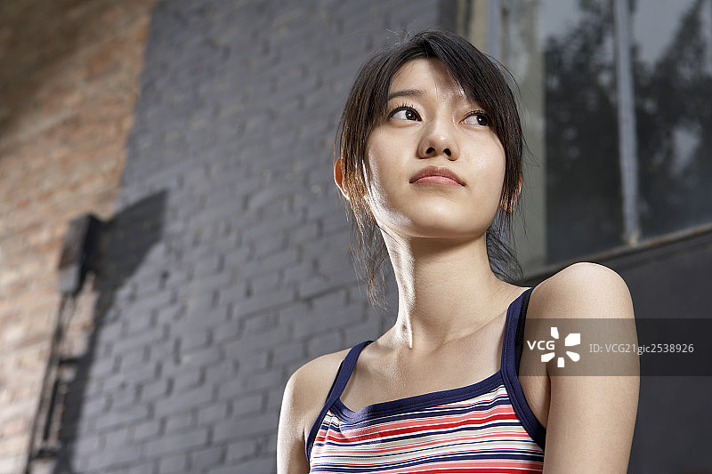 时尚女孩肖像图片素材