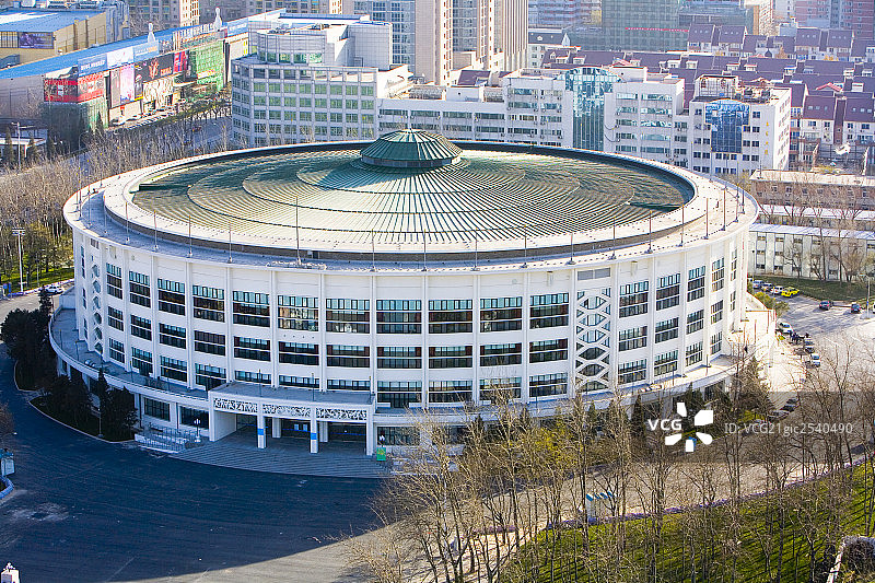 工人体育馆，北京,首都,中国图片素材
