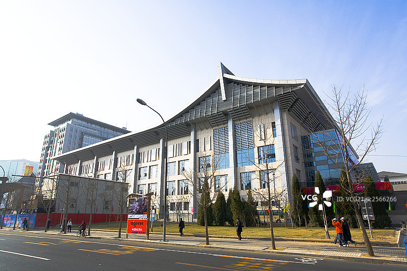 北大体育馆，北京,首都,中国图片素材