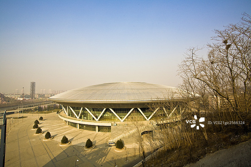 老山体育馆，北京,首都,中国图片素材