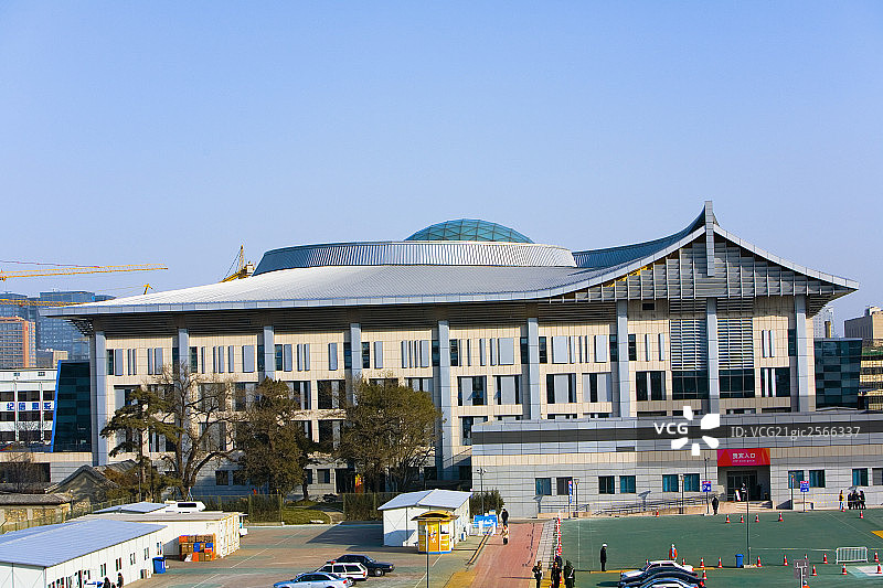 北大体育馆，北京,首都,中国图片素材