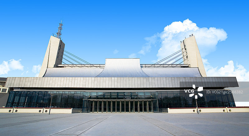 英东游泳馆，北京,首都,中国图片素材