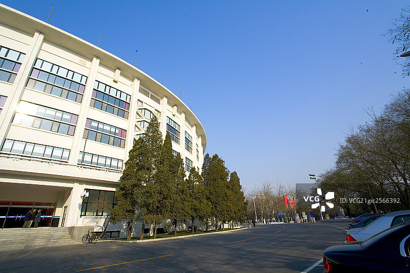工人体育馆，北京,首都,中国图片素材
