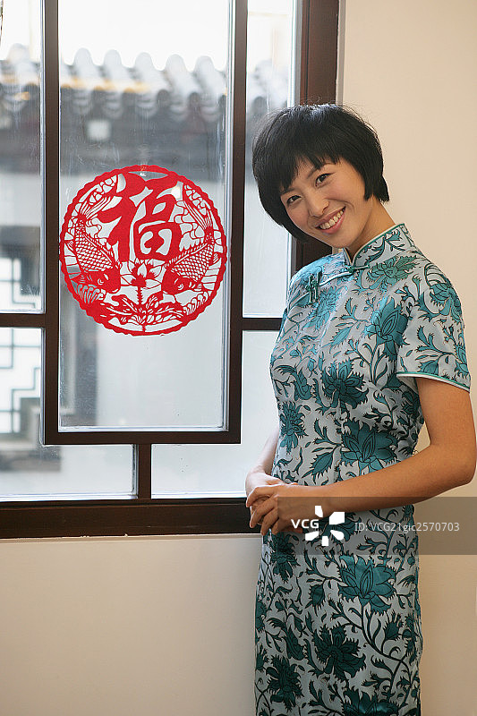 中国中年女人肖像图片素材