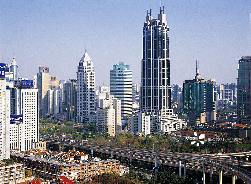 上海城市建筑日景图片素材