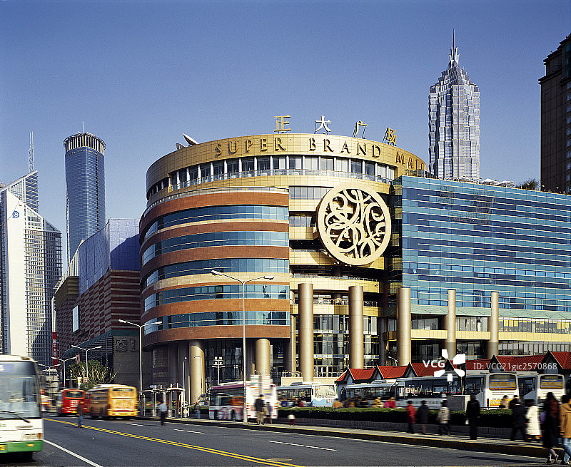 上海城市建筑日景图片素材