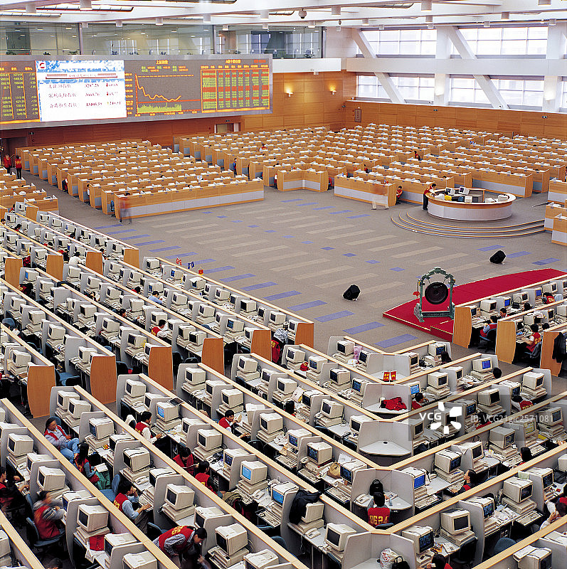 上海股票交易所图片素材