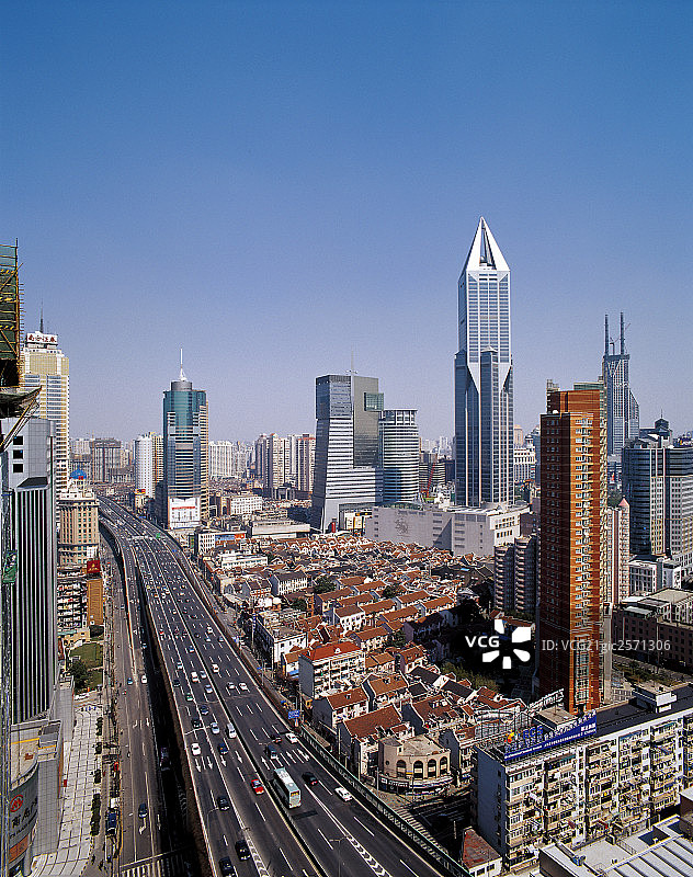 上海城市建筑日景图片素材