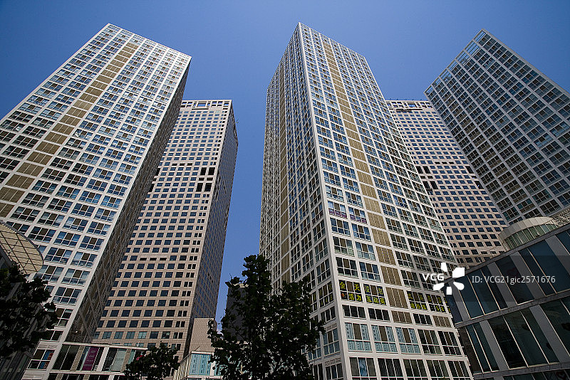 朝阳区大厦大厦，北京风光图片素材