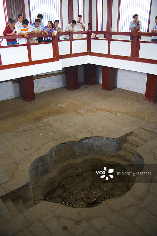 华清温泉，西安图片素材