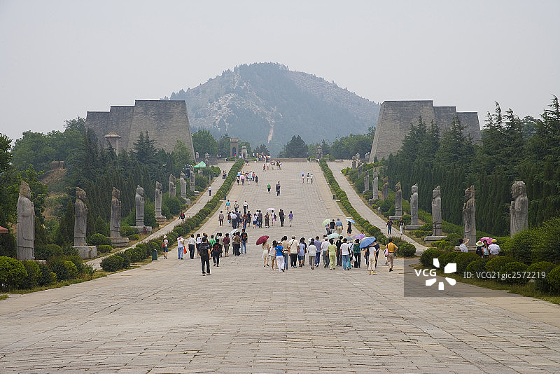 西安的钱墓图片素材