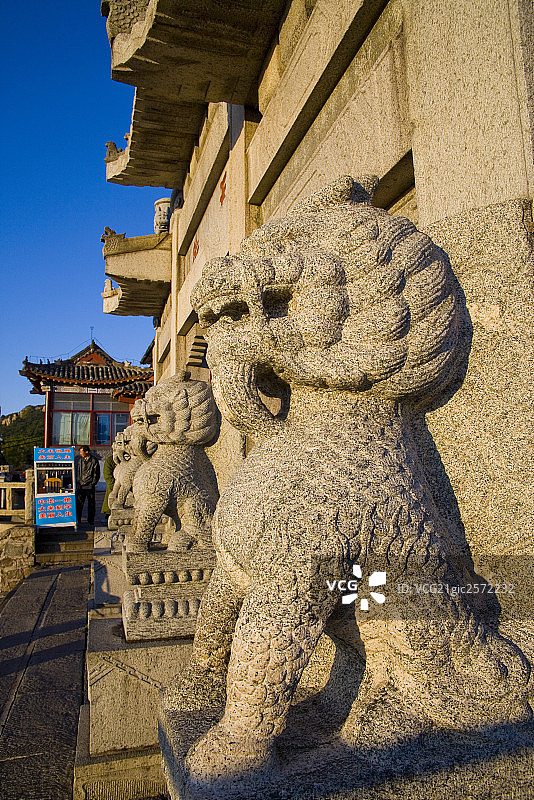 山东泰山之巅图片素材
