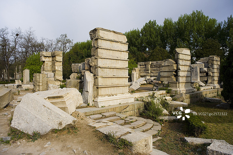 北京圆明园公园,图片素材
