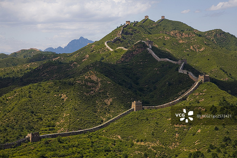 司马台长城景观图片素材