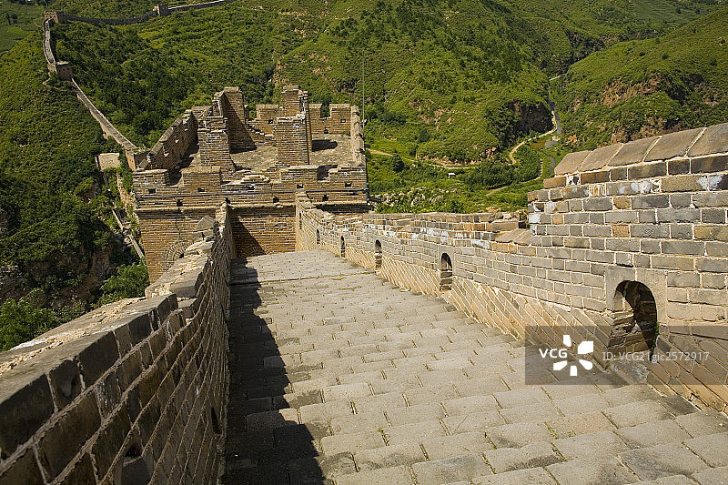 司马台长城景观图片素材