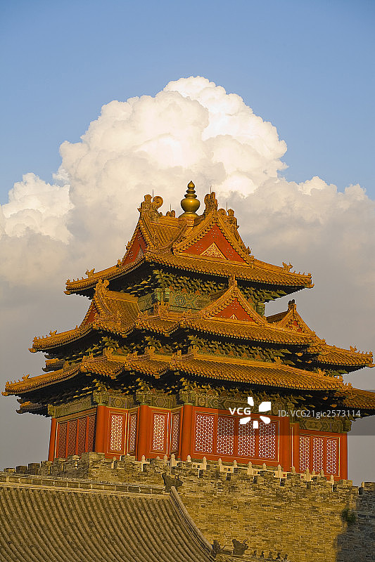 紫禁城角楼图片素材