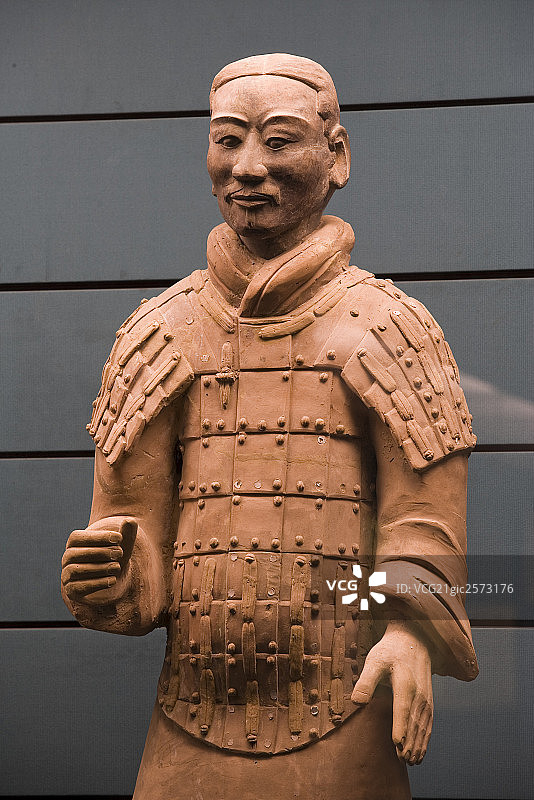 西安的秦始皇兵马俑图片素材