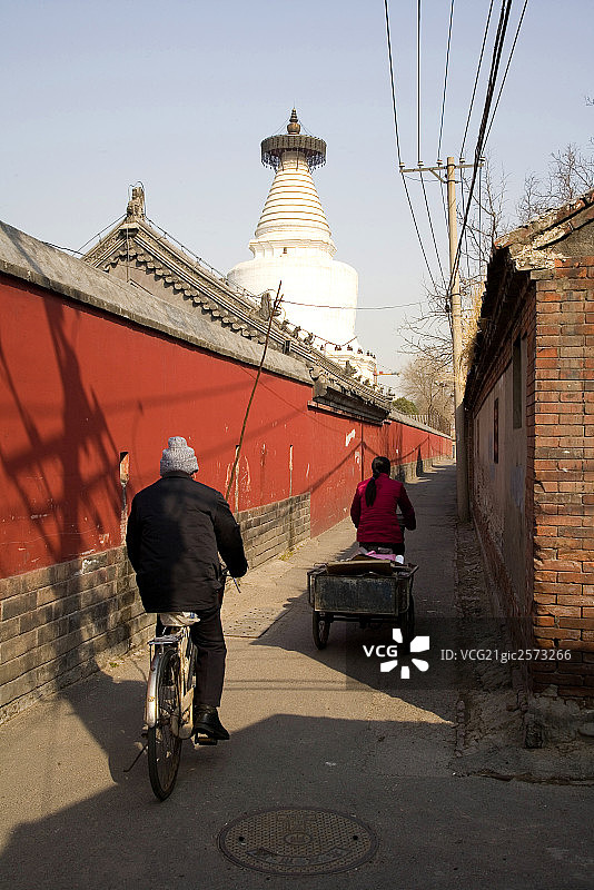 北京胡同图片素材