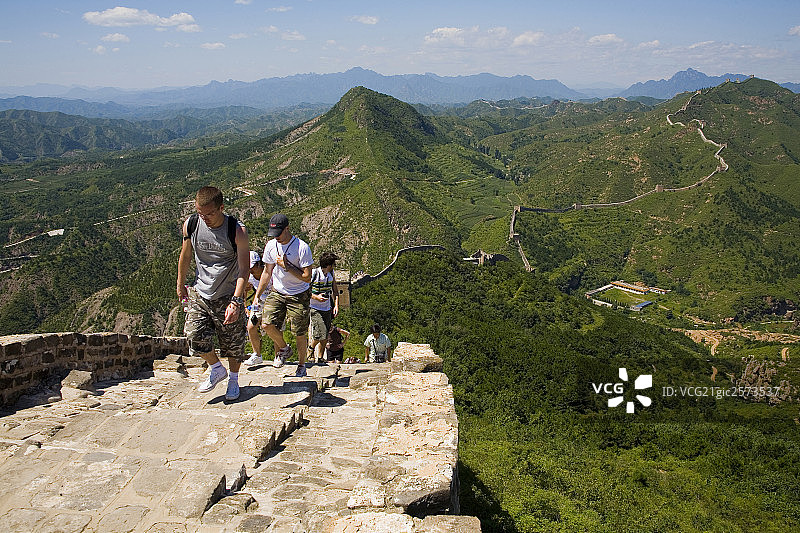 司马台长城景观图片素材
