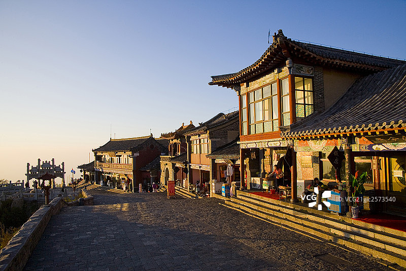 山东泰山之巅图片素材