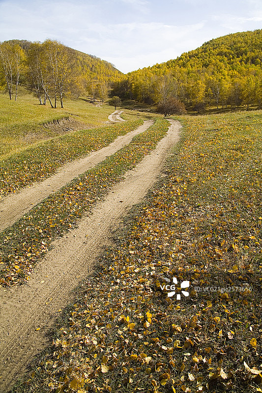 坝上高平原、内蒙古图片素材