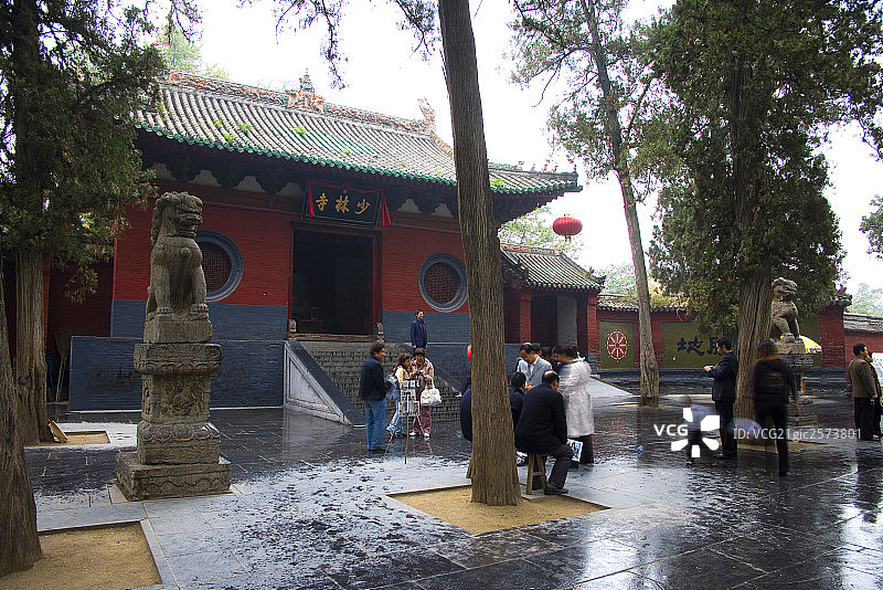 少林寺风景名胜区图片素材
