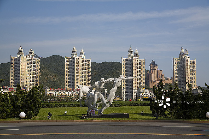 大连星海公园图片素材