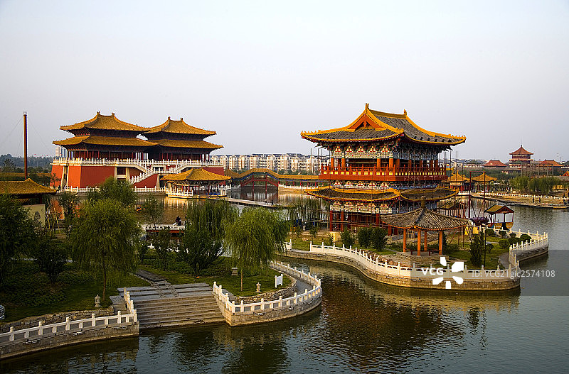 开封市清明滨江园林图片素材