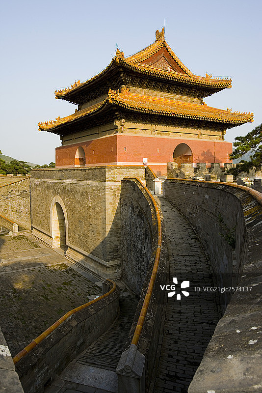 山西西清陵的建筑图片素材