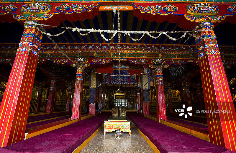 哲蚌寺，西藏图片素材