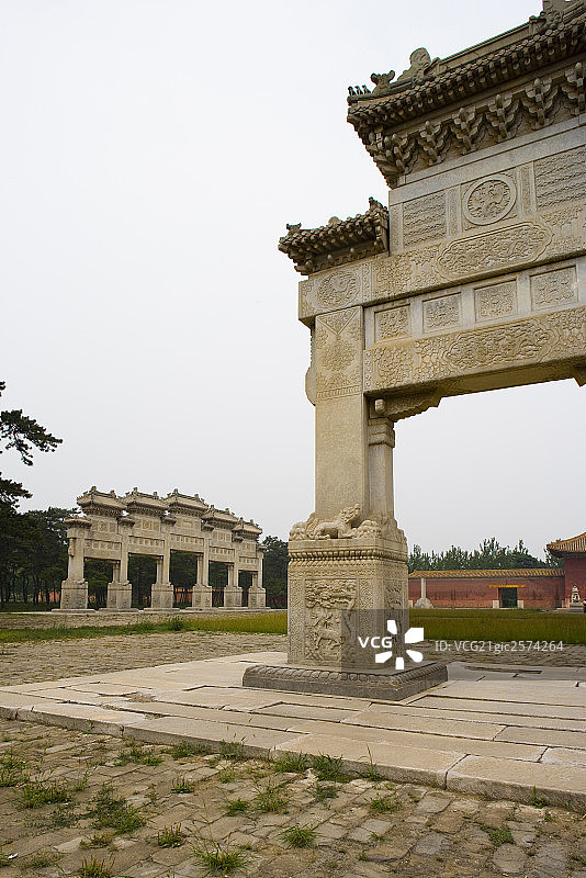 清代西皇陵图片素材