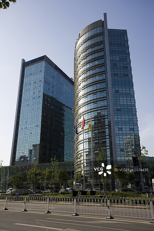 北京中关村科技园区建筑群景观图片素材