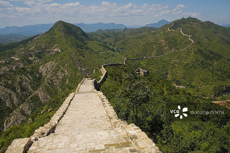 司马台长城景观图片素材