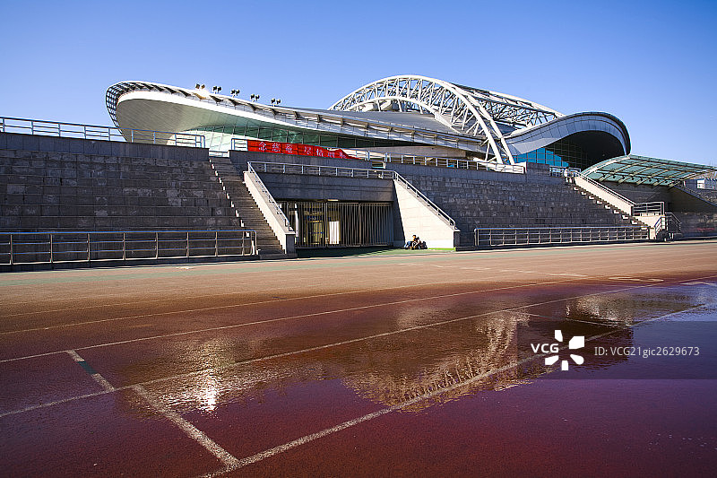 理工大学体育馆,北京,首都,中国图片素材