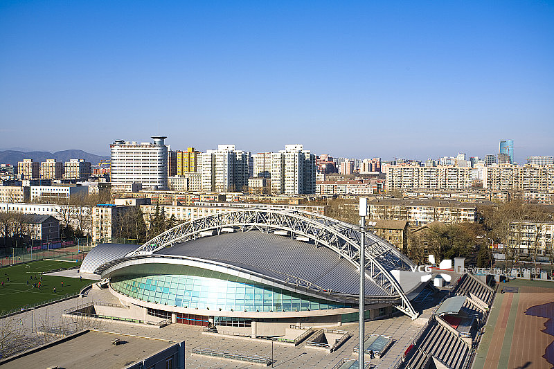 理工大学体育馆,北京,首都,中国图片素材
