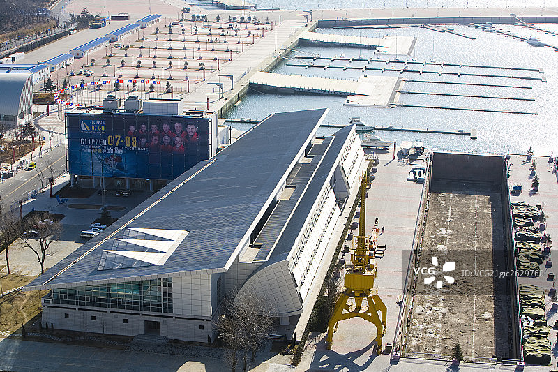 青岛奥林匹克帆船中心 ,山东省,青岛市,中国图片素材