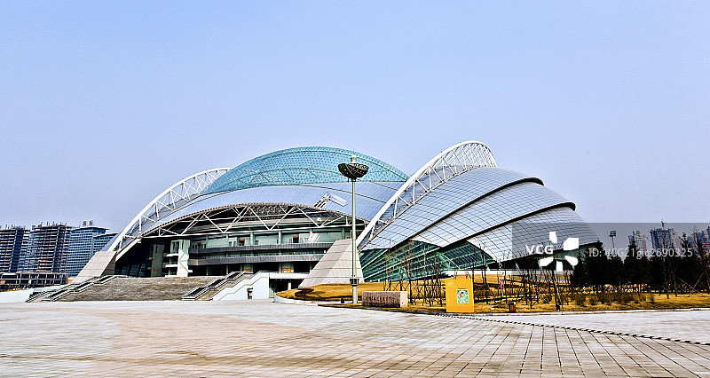 沈阳奥林匹克体育中心,沈阳,中国图片素材