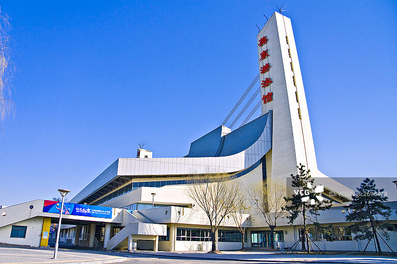 英东游泳馆,北京,首都,中国图片素材