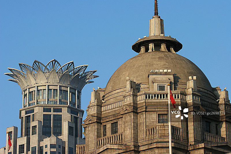 Shanghai Urban Construction scenery图片素材