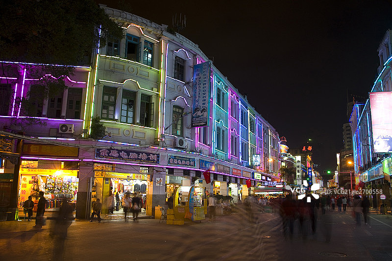 福建厦门中山路图片素材