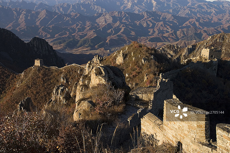 秦皇岛板场峪长城图片素材