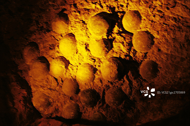 河南南阳西峡县恐龙遗迹园恐龙蛋图片素材