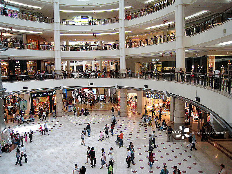 购物中心内部图片素材