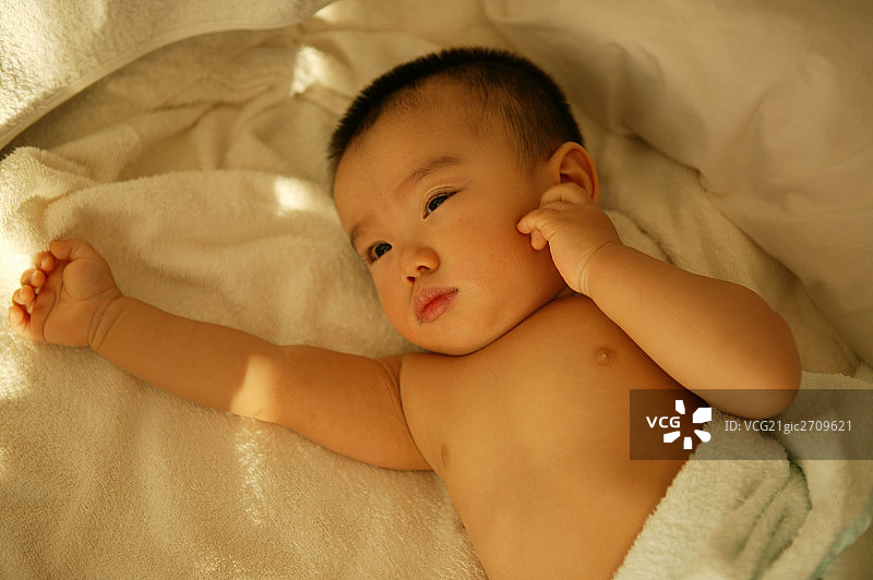东方婴儿图片素材