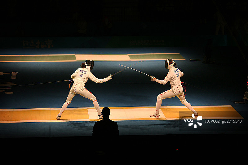 击剑比赛图片素材