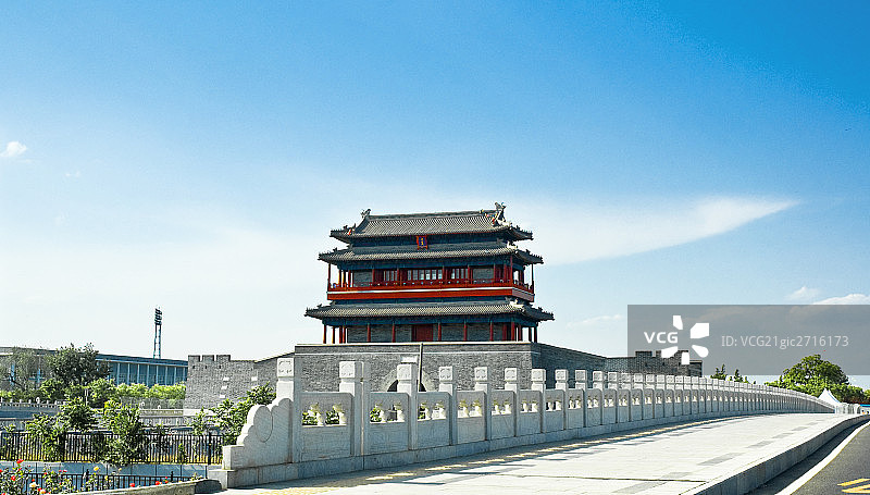 中国,北京,永定门图片素材