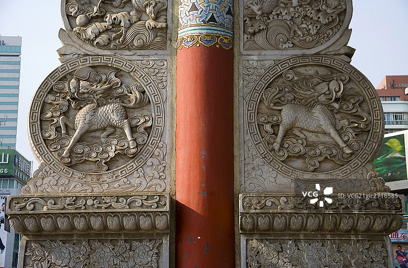 金马玉鸡，昆明图片素材