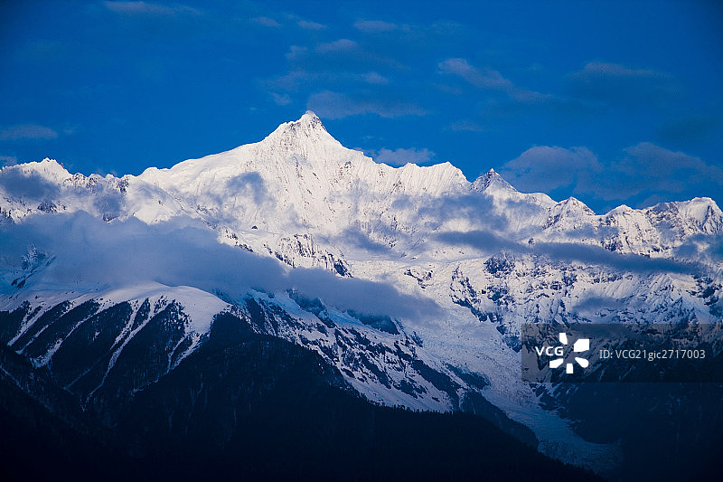 云南、德钦、香格里拉、梅里雪山、图片素材