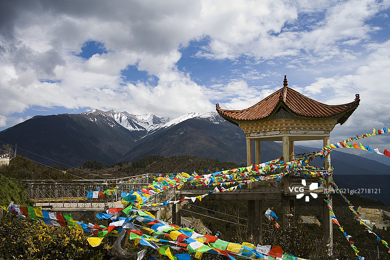 云南、德钦、香格里拉、梅里雪山、图片素材